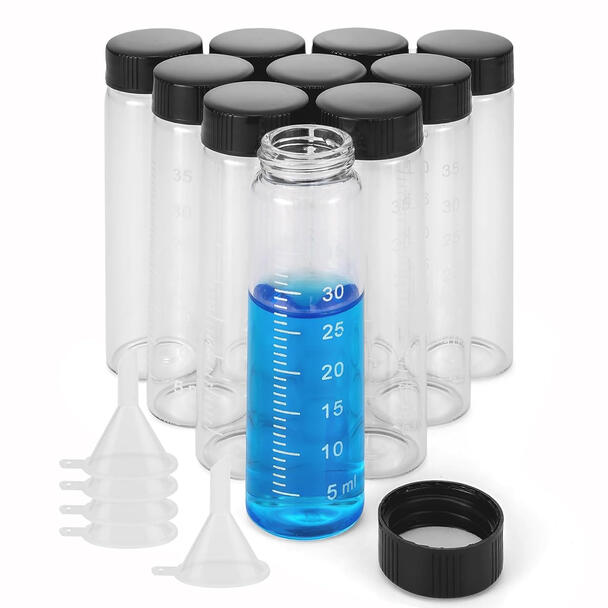 40ml Graduated Glass Vials